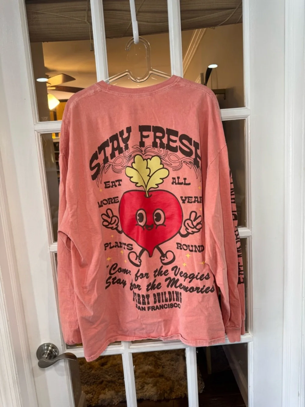 Urban Outfitters stay fresh oversize, long sleeve tee vintage - Picture 3 of 6